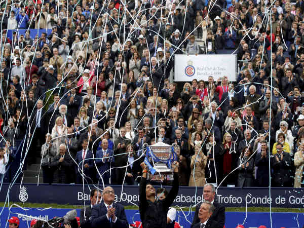 File photo: Rafael Nadal lifts Barcelona Open title File photo: Rafael Nadal lifts Barcelona Open title