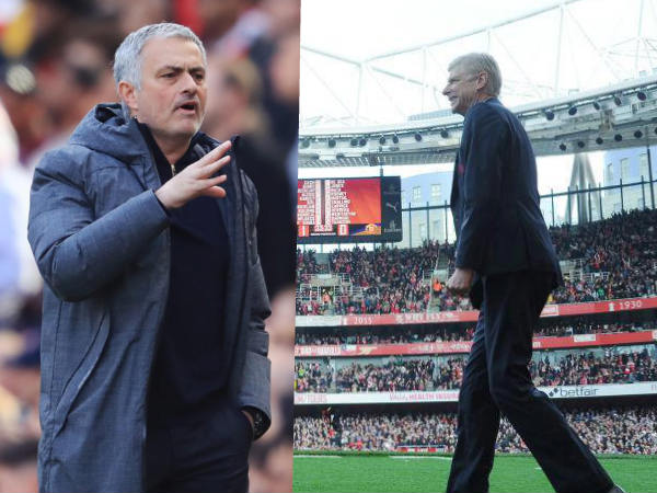 Jose Mourinho (left) and Arsene Wenger (Images courtesy: Manchester United and Arsenal Twitter handle) Jose Mourinho (left) and Arsene Wenger (Images courtesy: Manchester United and Arsenal Twitter handle)