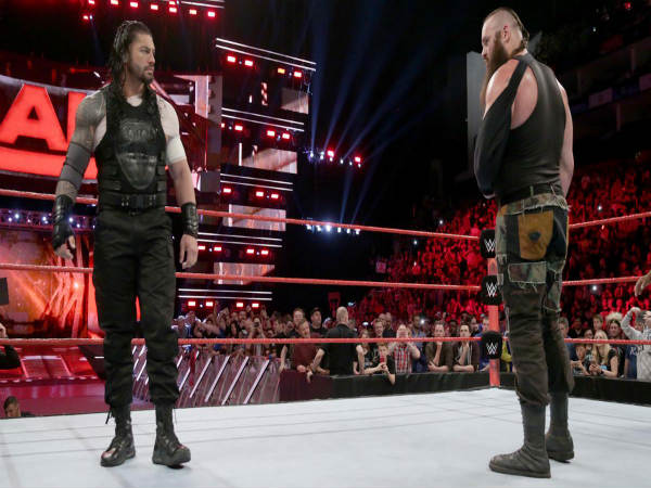 Roman Reigns (left) and Braun Strowman (Image courtesy: wwe.com) Roman Reigns (left) and Braun Strowman (Image courtesy: wwe.com)