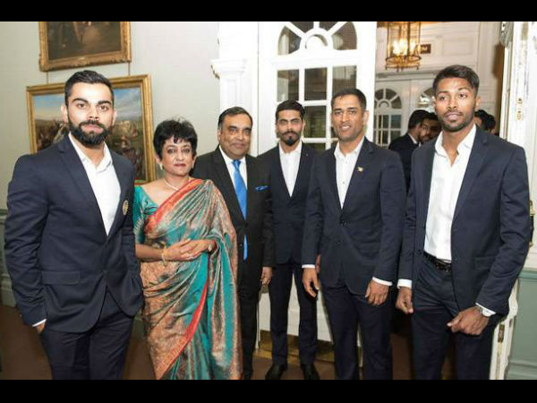 Kohli, Dhoni, Pandya in one frame