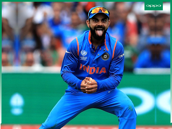 Virat Kohli's epic tongue out reaction