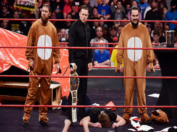 From left: Curtis Axel, The Miz and Bo Dallas (Image courtesy: wwe.com) From left: Curtis Axel, The Miz and Bo Dallas (Image courtesy: wwe.com)