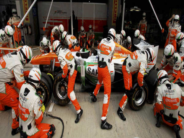 File photo: Force India team