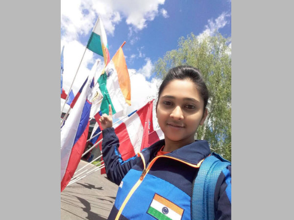 Shooter Mehuli Ghosh (Image courtesy: Joydeep Karmakar Twitter handle) Shooter Mehuli Ghosh (Image courtesy: Joydeep Karmakar Twitter handle)