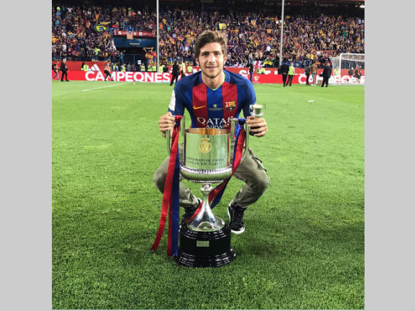 File Photo: Sergi Roberto (Image Courtesy: Seri Roberto twitter handle) File Photo: Sergi Roberto (Image Courtesy: Seri Roberto twitter handle)