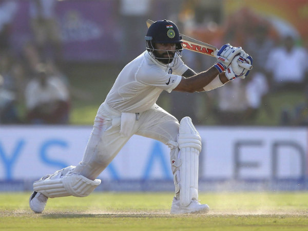 Virat Kohli plays shot en route to 103 not out in Galle Virat Kohli plays shot en route to 103 not out in Galle