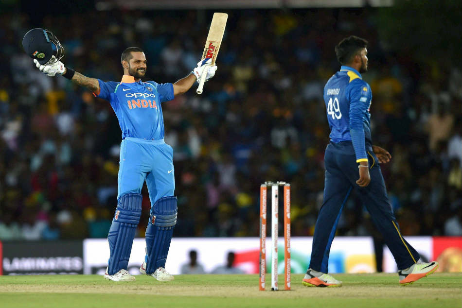 Dhawan slams 11th ODI ton