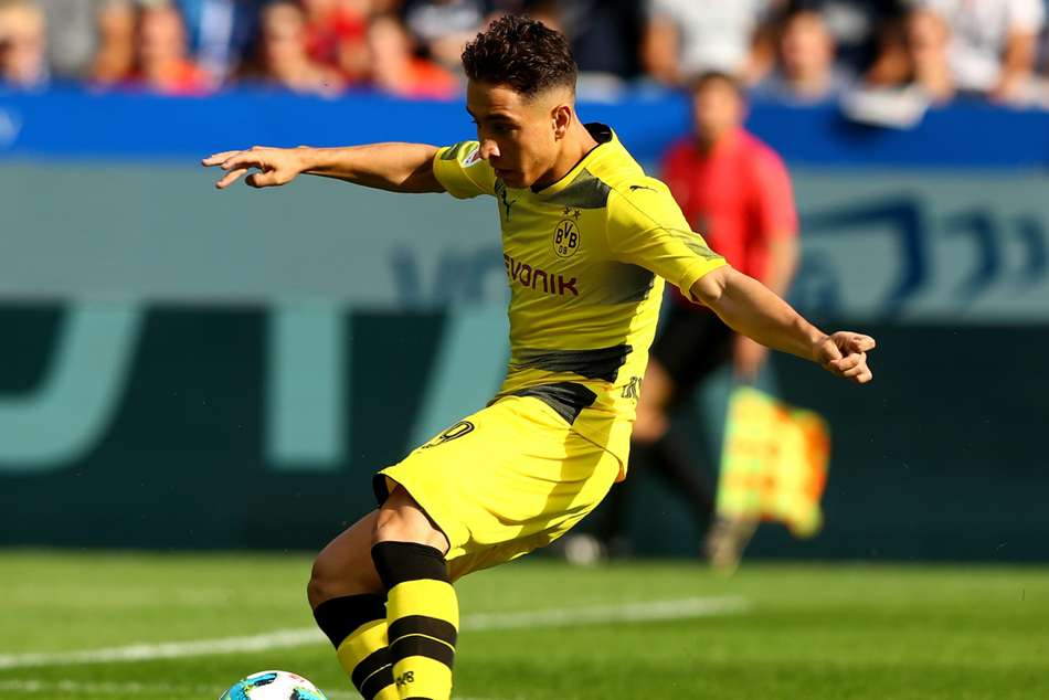 Borussia Dortmund winger Emre Mor Borussia Dortmund winger Emre Mor