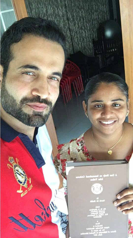 Irfan Pathan and Tanvir Shaikh