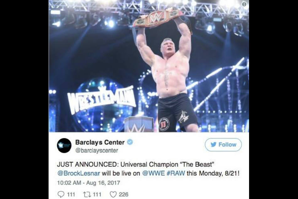 Ad hints of big WWE championship match Ad hints of big WWE championship match