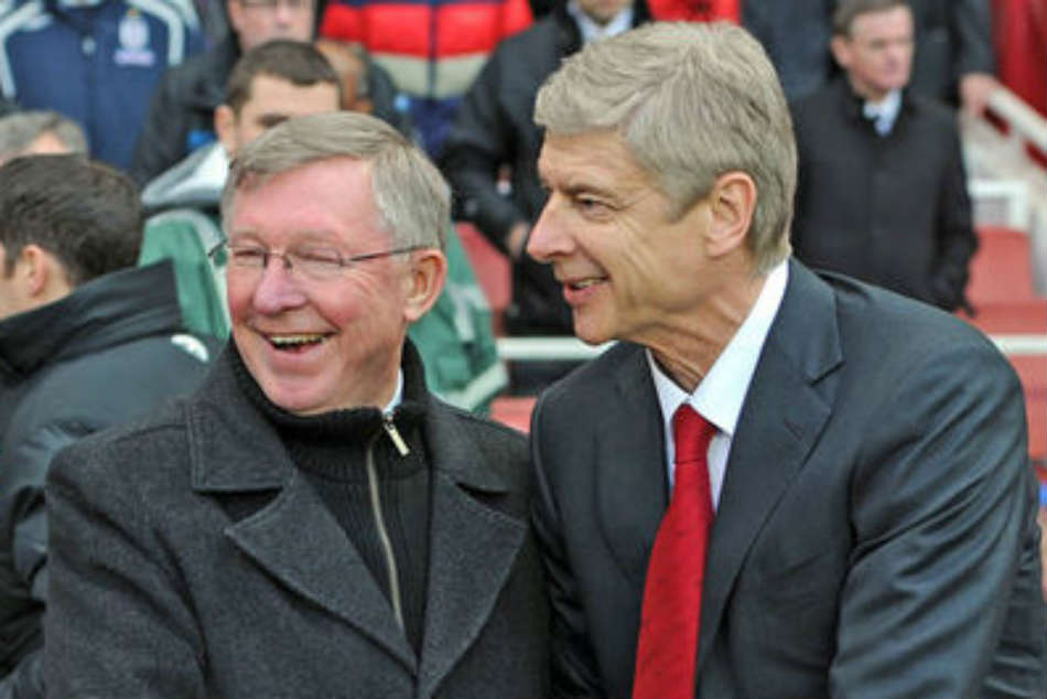 Arsene Wenger and Sir Alex Ferguson