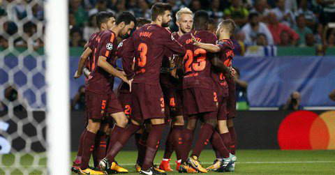 Tight win for Barcelona