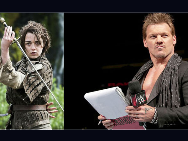 #7. Arya & Chris Jericho