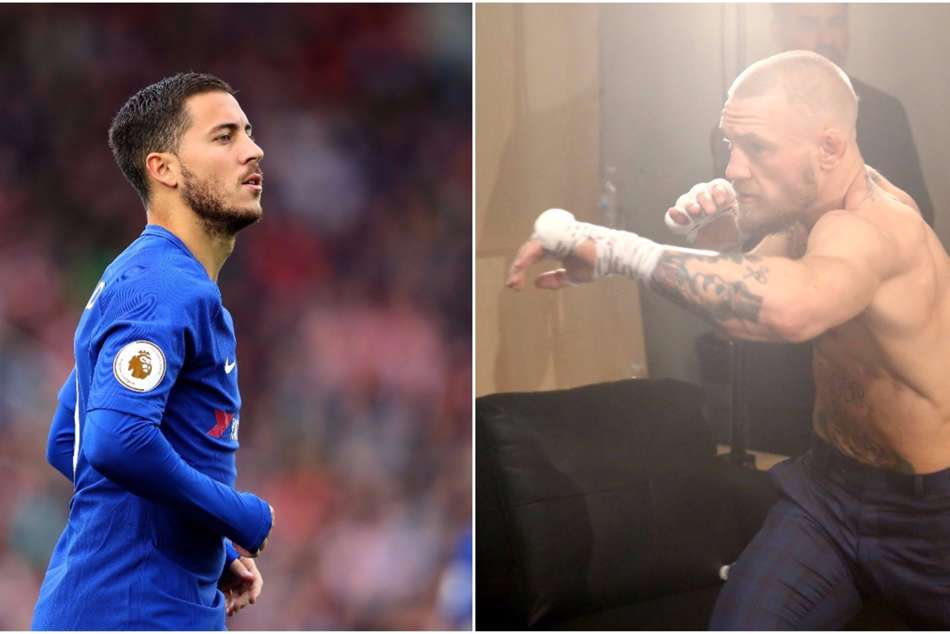 Hazard (left) and McGregor Hazard (left) and McGregor