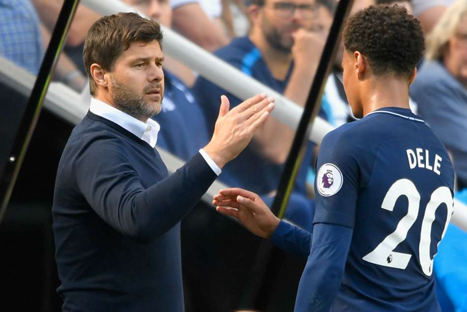 Mauricio Pochettino (left) and Dele Alli Mauricio Pochettino (left) and Dele Alli
