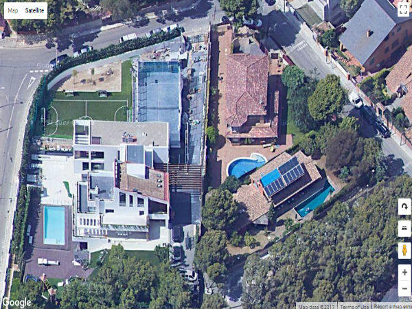 Lionel Messi's house - Castelldefels, Spain (ES)