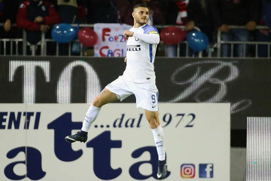 Mauro Icardi happy at Inter Mauro Icardi happy at Inter