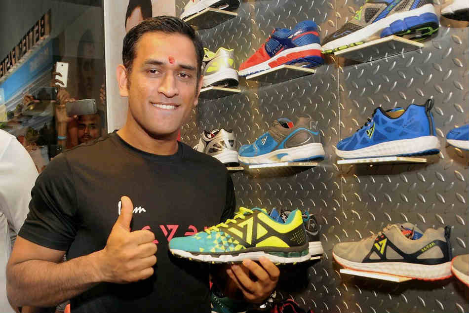 MS Dhoni launching a new showroom of his brand SEVEN in Ranchi MS Dhoni launching a new showroom of his brand SEVEN in Ranchi