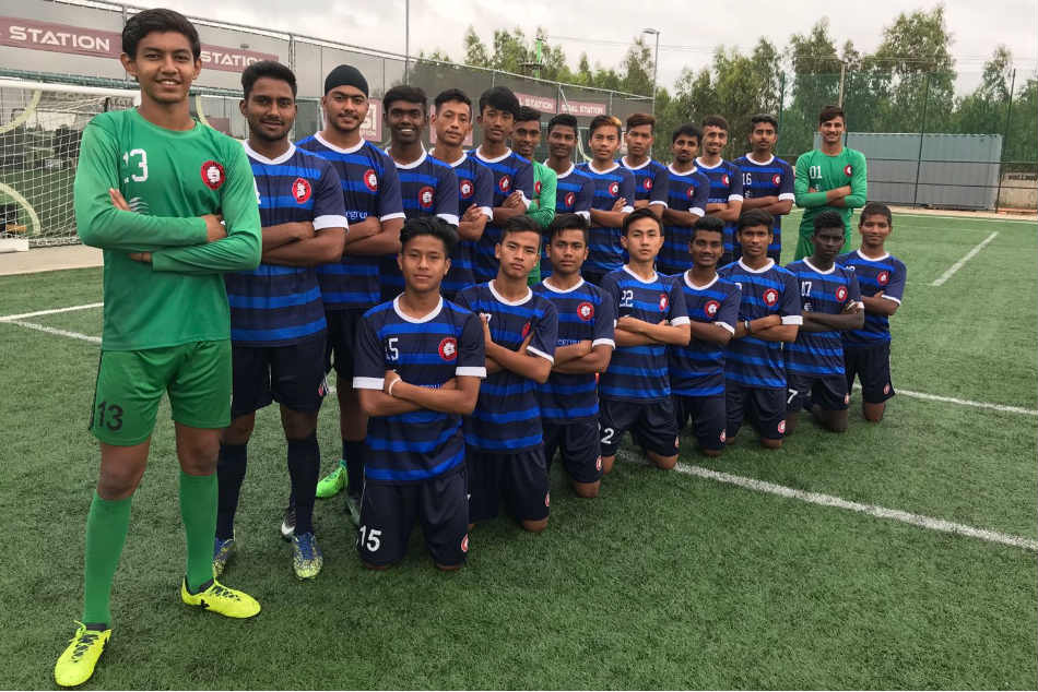Ozonegroup football academy's Under-15 boys