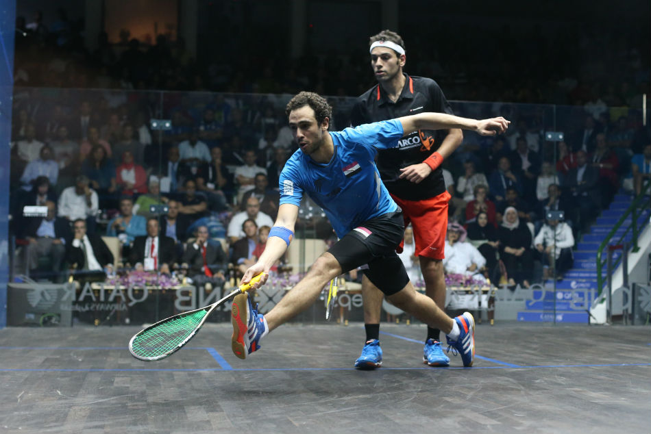 Ramy Ashour and Mohamed El Shorbagy