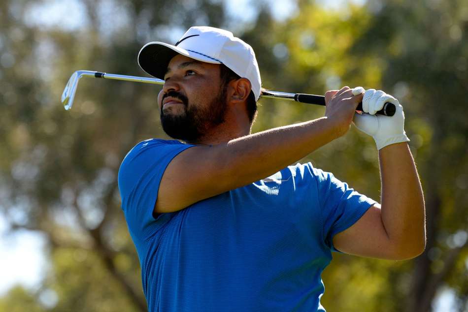 J.J. Spaun in action at timberlake shriners hospitals for children open J.J. Spaun in action at timberlake shriners hospitals for children open