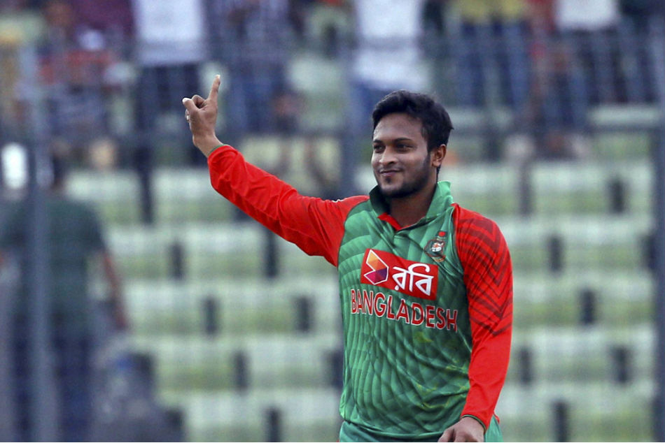 Shakib Al-Hasan of Bangladesh