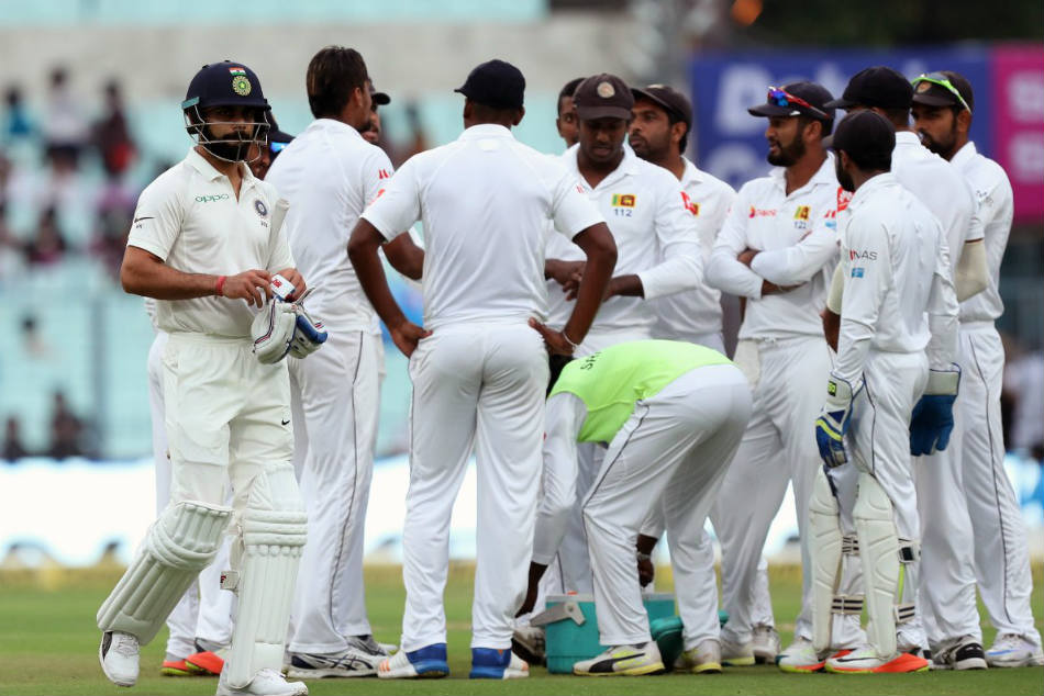 India Vs Sri Lanka, Kolkata Test, Day 1: Lakmal rattles hosts' top order before play stops again