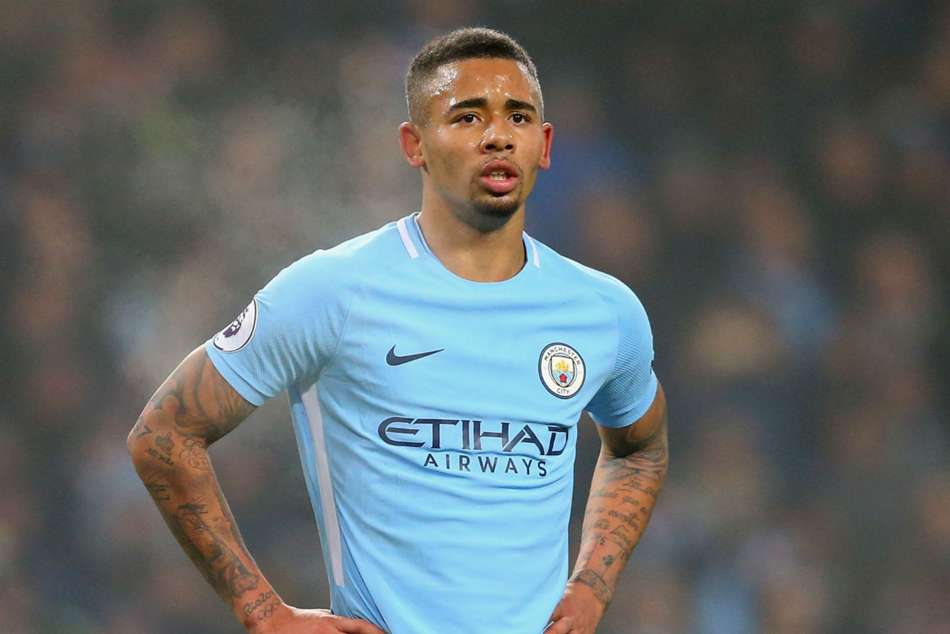 Manchester City forward Gabriel Jesus Manchester City forward Gabriel Jesus