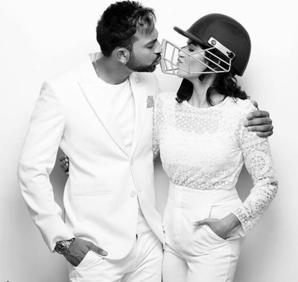 Krunal Pandya and Pankhuri Sharma