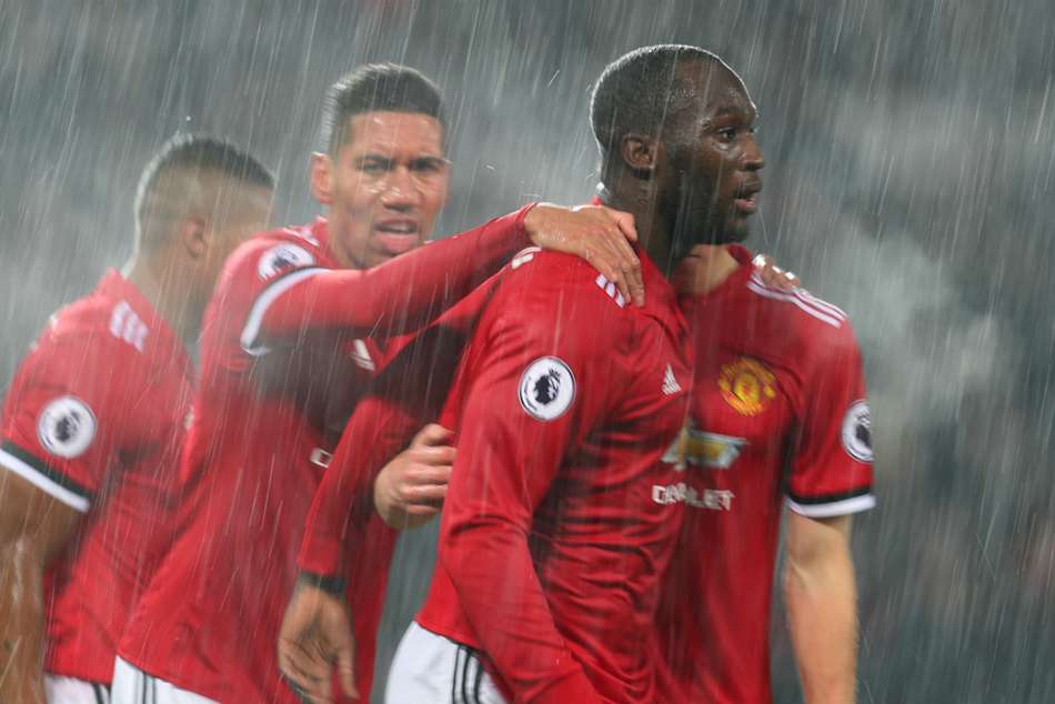Manchester United's Romelu Lukaku celebrates after scoring the winner against AFC Bournemouth Manchester United's Romelu Lukaku celebrates after scoring the winner against AFC Bournemouth