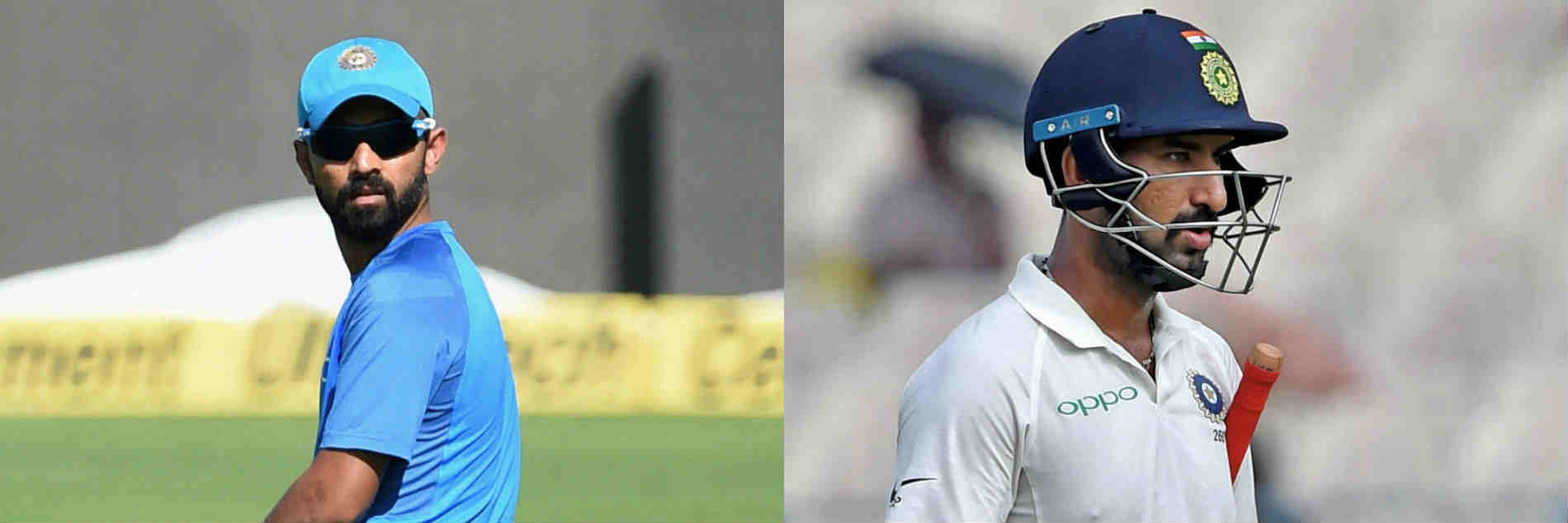 The middle-order contest: Ajinkya Rahane and Cheteshwar Pujara