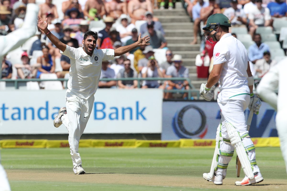 India Vs South Africa, 1st Test: Proteas bundled out for 286, Bhuvneshwar grabs four-for