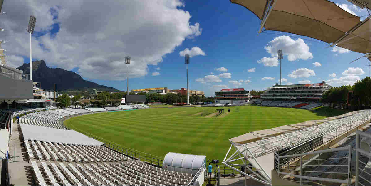 Newlands stadium in Cape Town