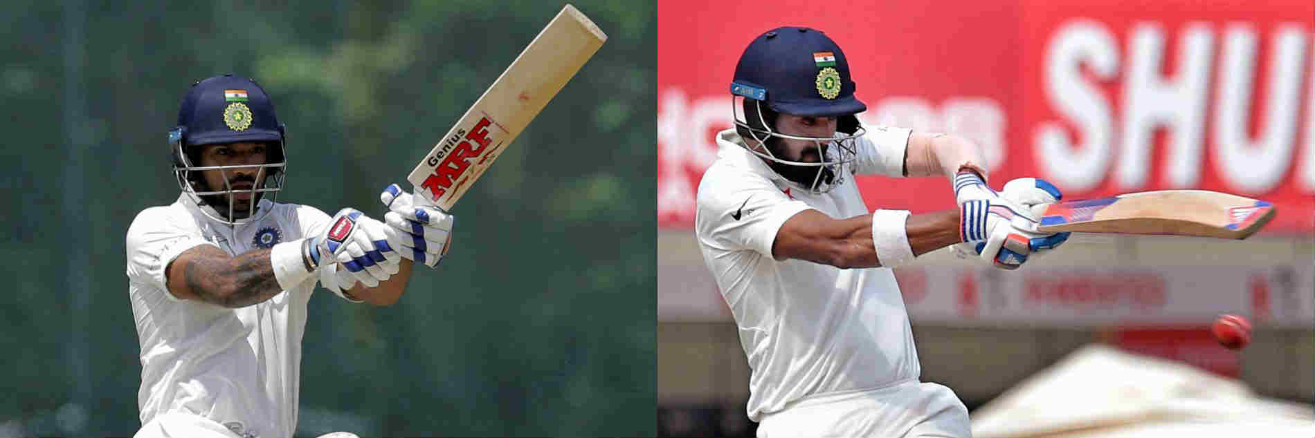Shikhar Dhawan and KL Rahul