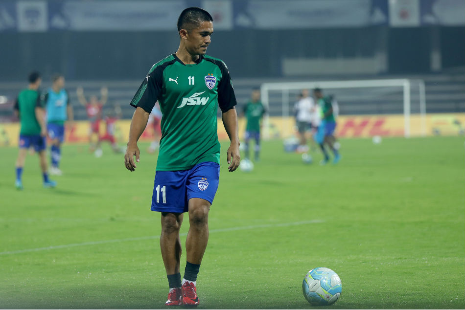 Bengaluru FC's Sunil Chhetri (Image: ISL Media)