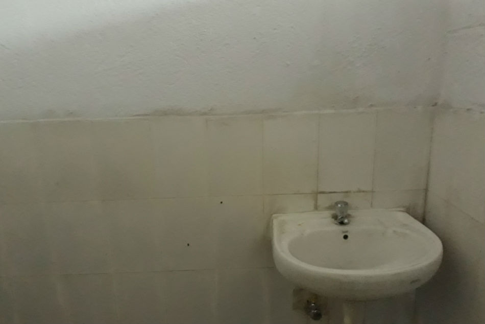 Toilets at the Bangalore Football Stadium cannot be cleaned. They have to be rebuilt