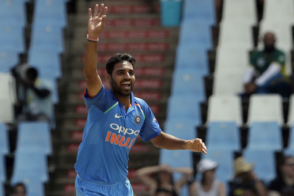 Bhuvneshwar strikes first