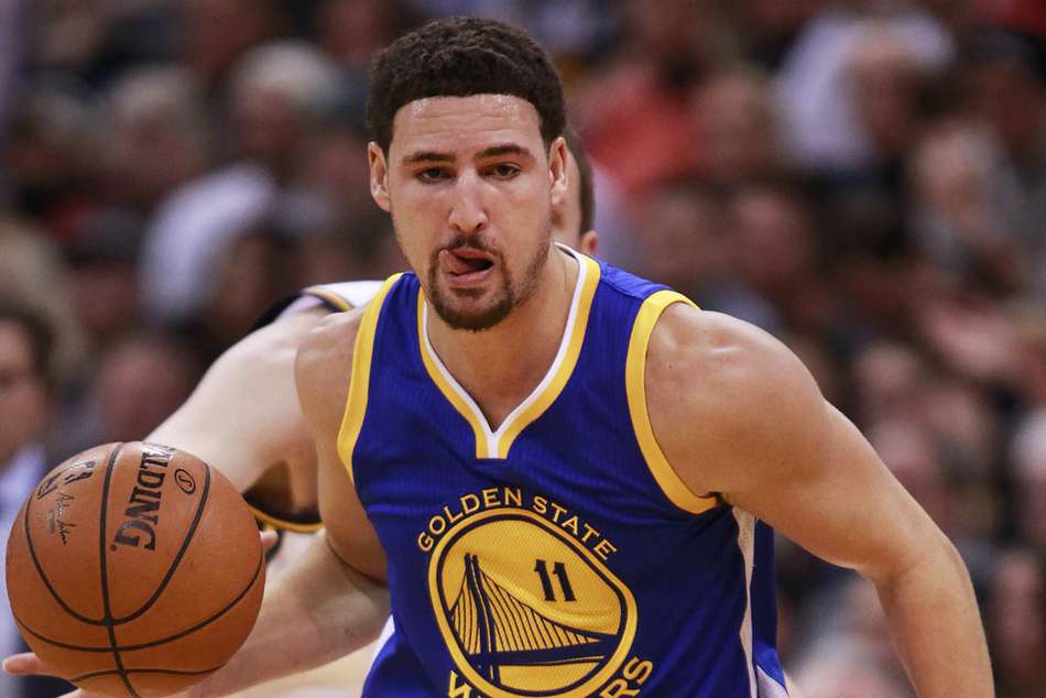 Warriors star Klay Thompson Warriors star Klay Thompson