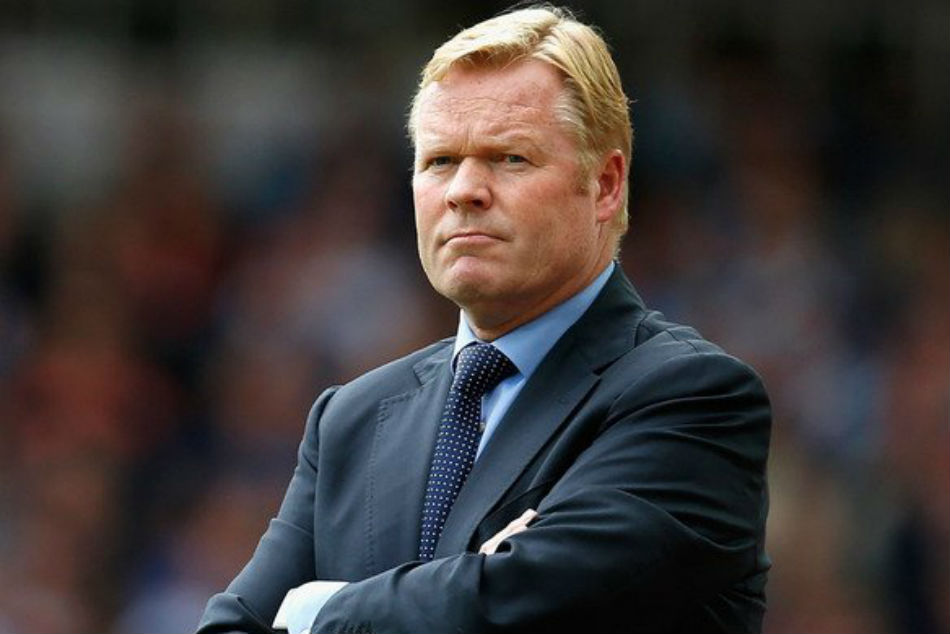 Ronald Koeman previously coached Everton in the Premier League