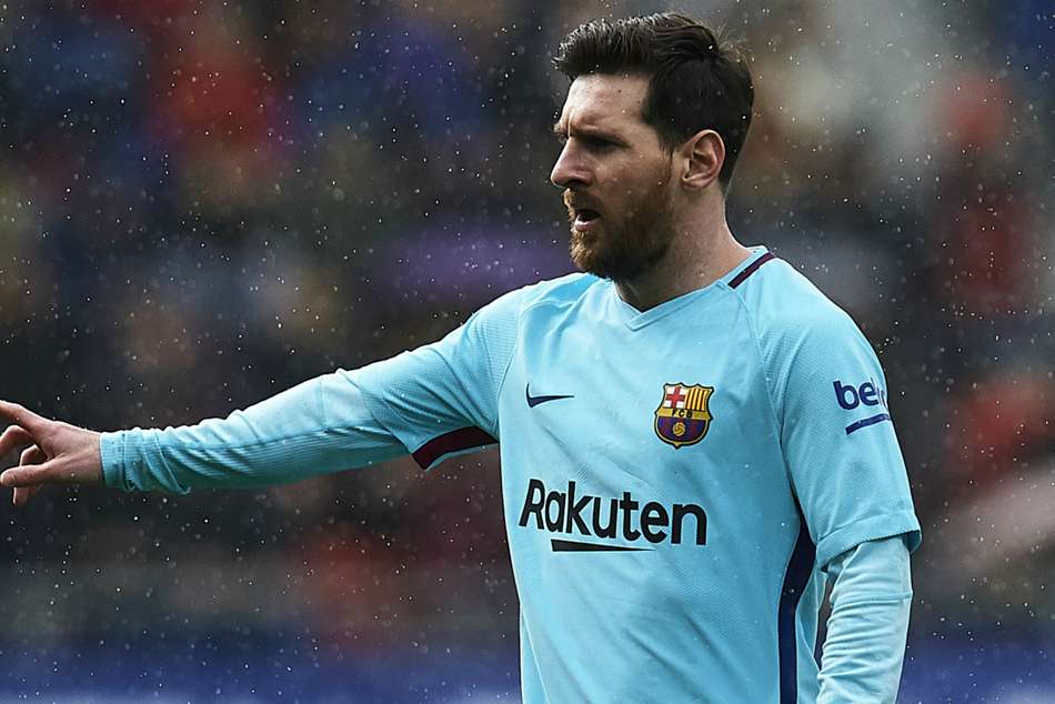 Barcelona star forward Lionel Messi Barcelona star forward Lionel Messi