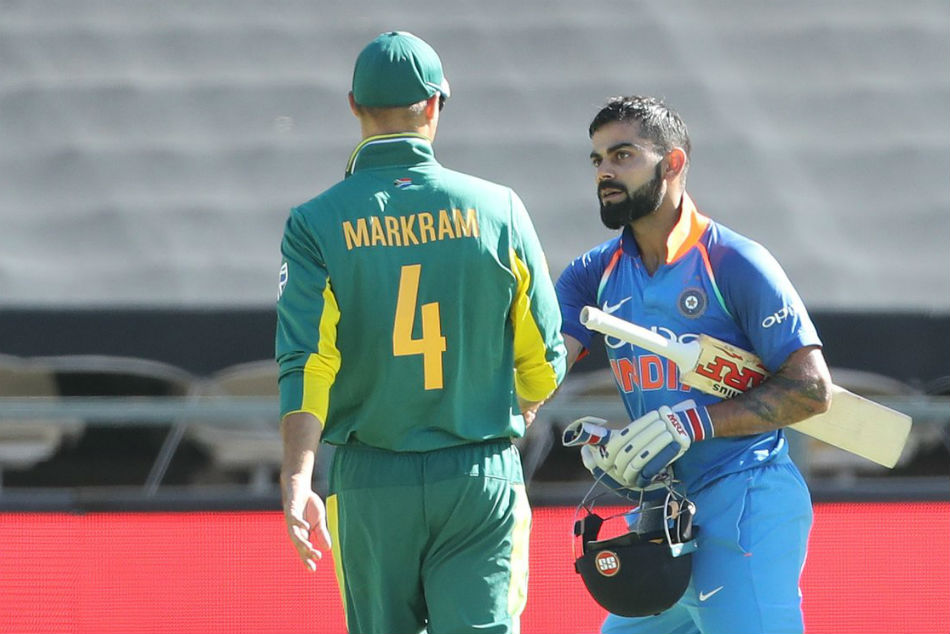Markram congratulates Kohli