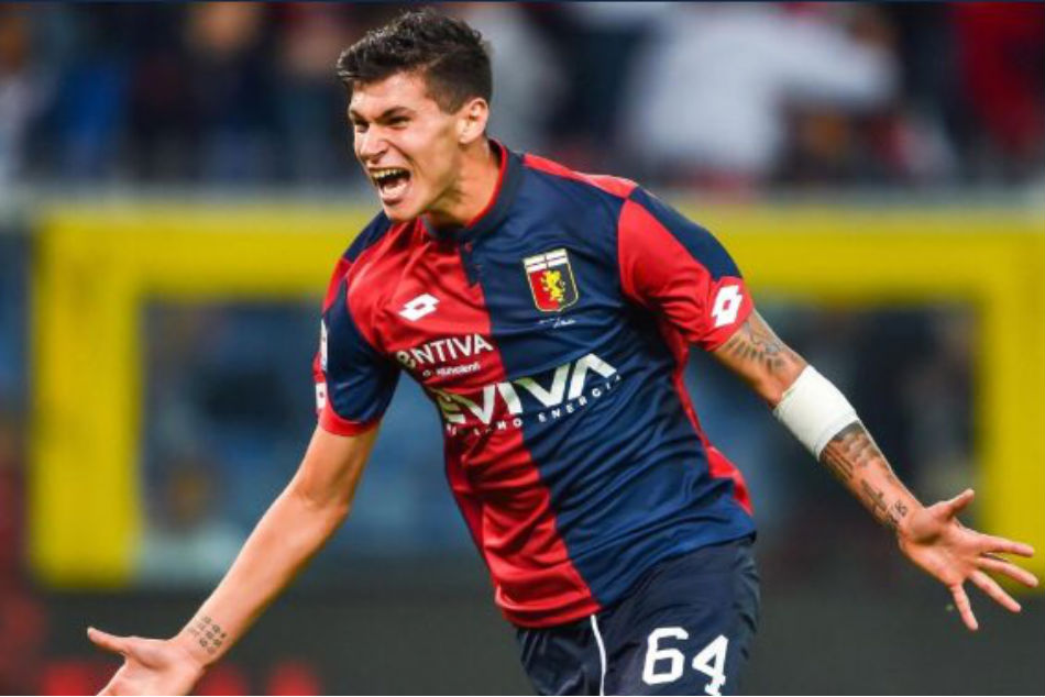 Pietro Pellegri with Genoa (Image: Twitter)