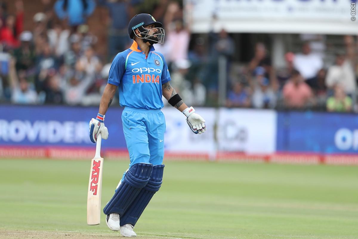 Kohli's unlucky dismissal