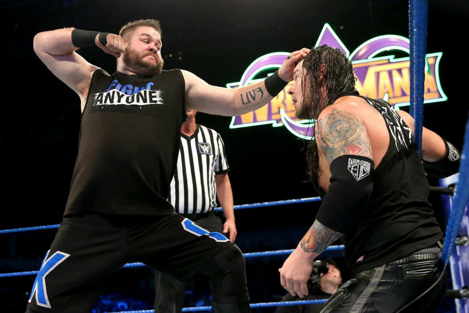 Kevin Owens (left) & Baron Corbin (image courtesy WWE.com) Kevin Owens (left) & Baron Corbin (image courtesy WWE.com)