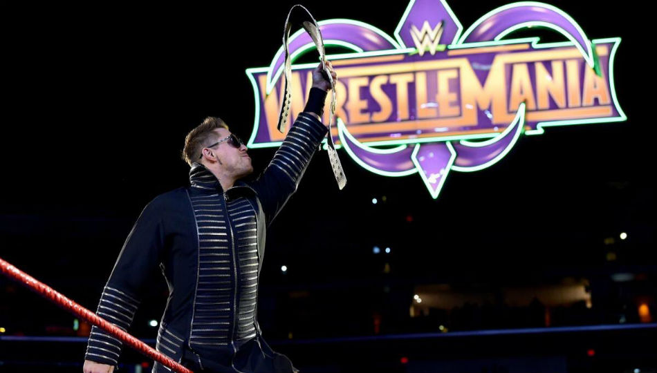 The Miz (image courtesy Twitter) The Miz (image courtesy Twitter)