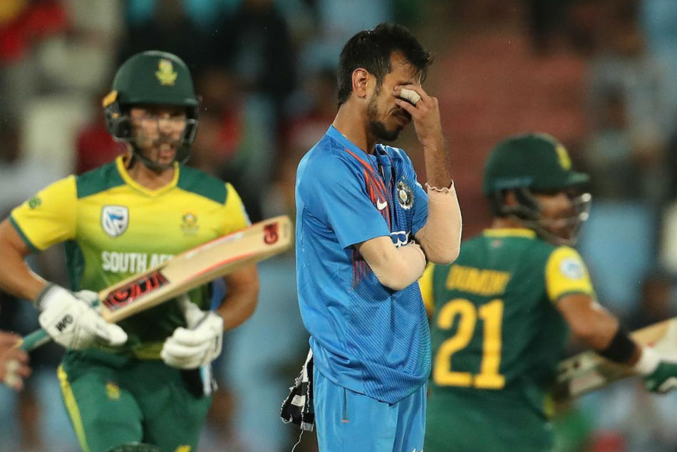 A day to forget for Yuzvendra Chahal