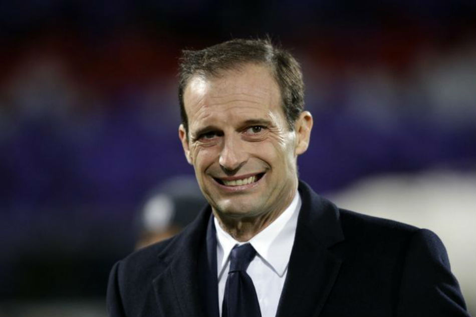 Juventus manager Massimiliano Allegri Juventus manager Massimiliano Allegri