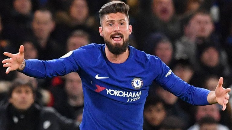 Giroud ahead of Morata?