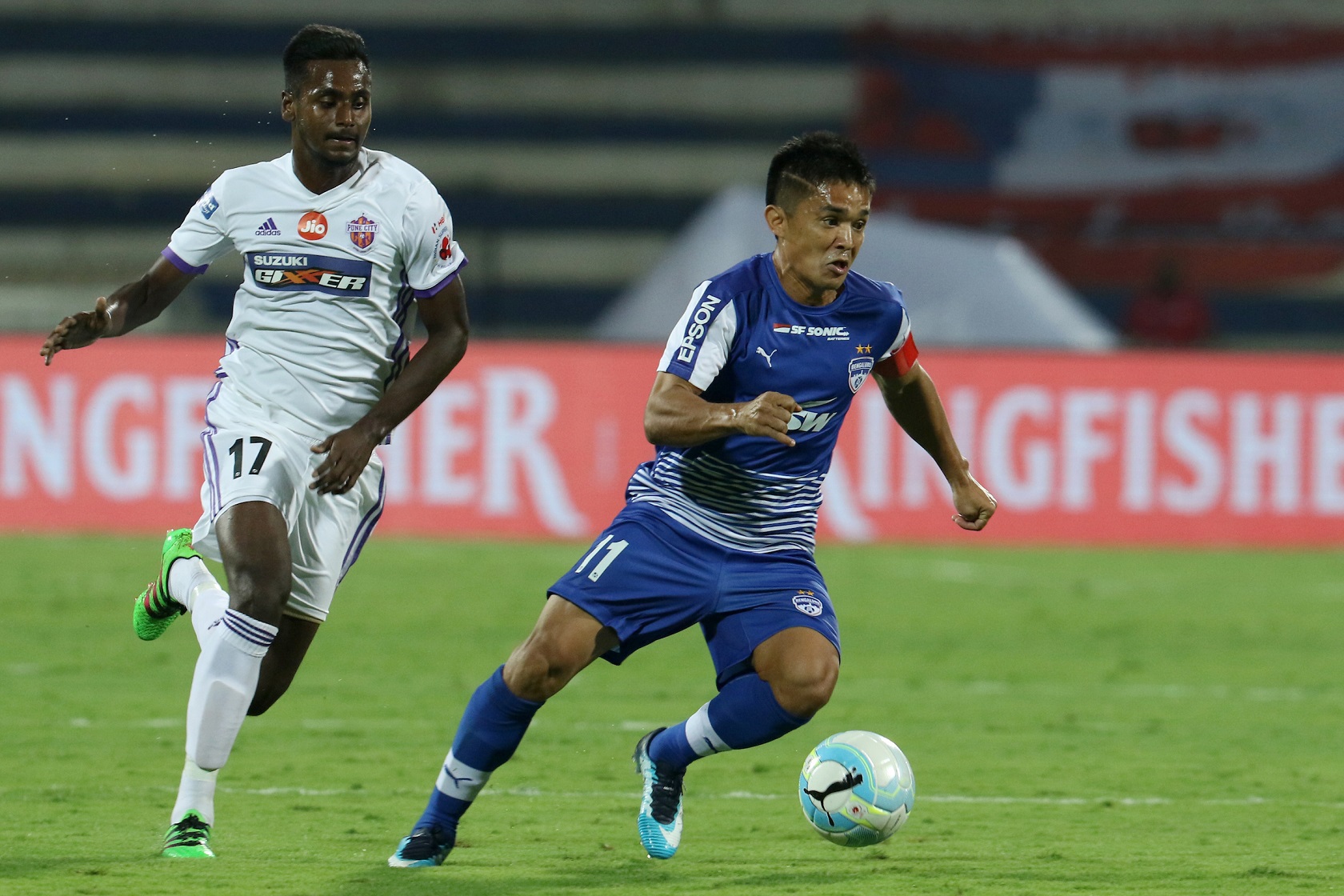 Hat-trick man Chhetri