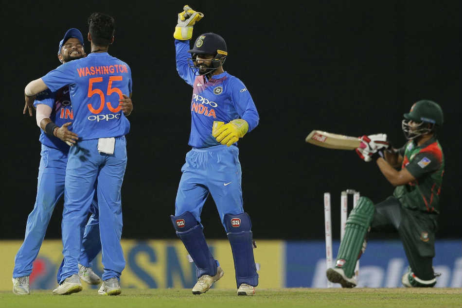 Washington Sundar castles Tamim Iqbal